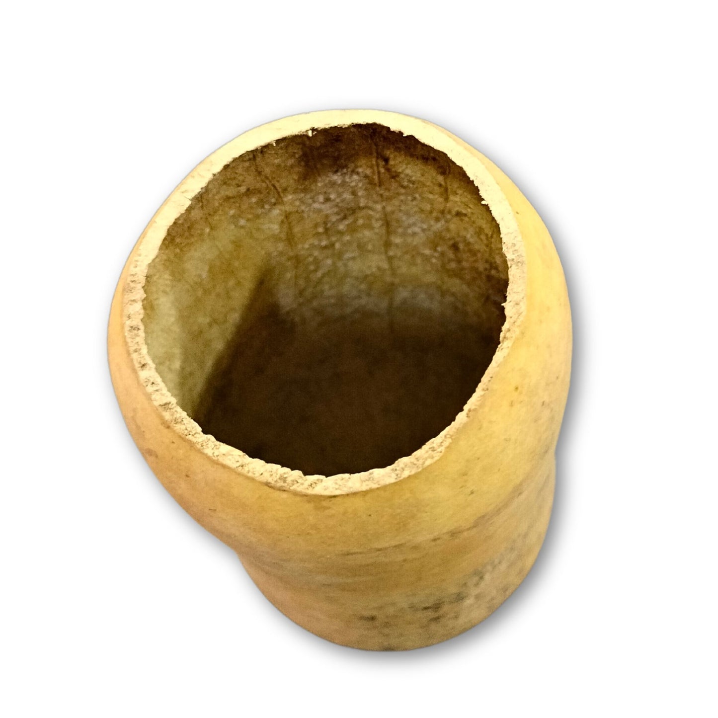 Calabash Palm Wine Cup (Iko-Nkwu) African Hand-carved Local Wine Cup 5" | Wood Carved Wine Cup