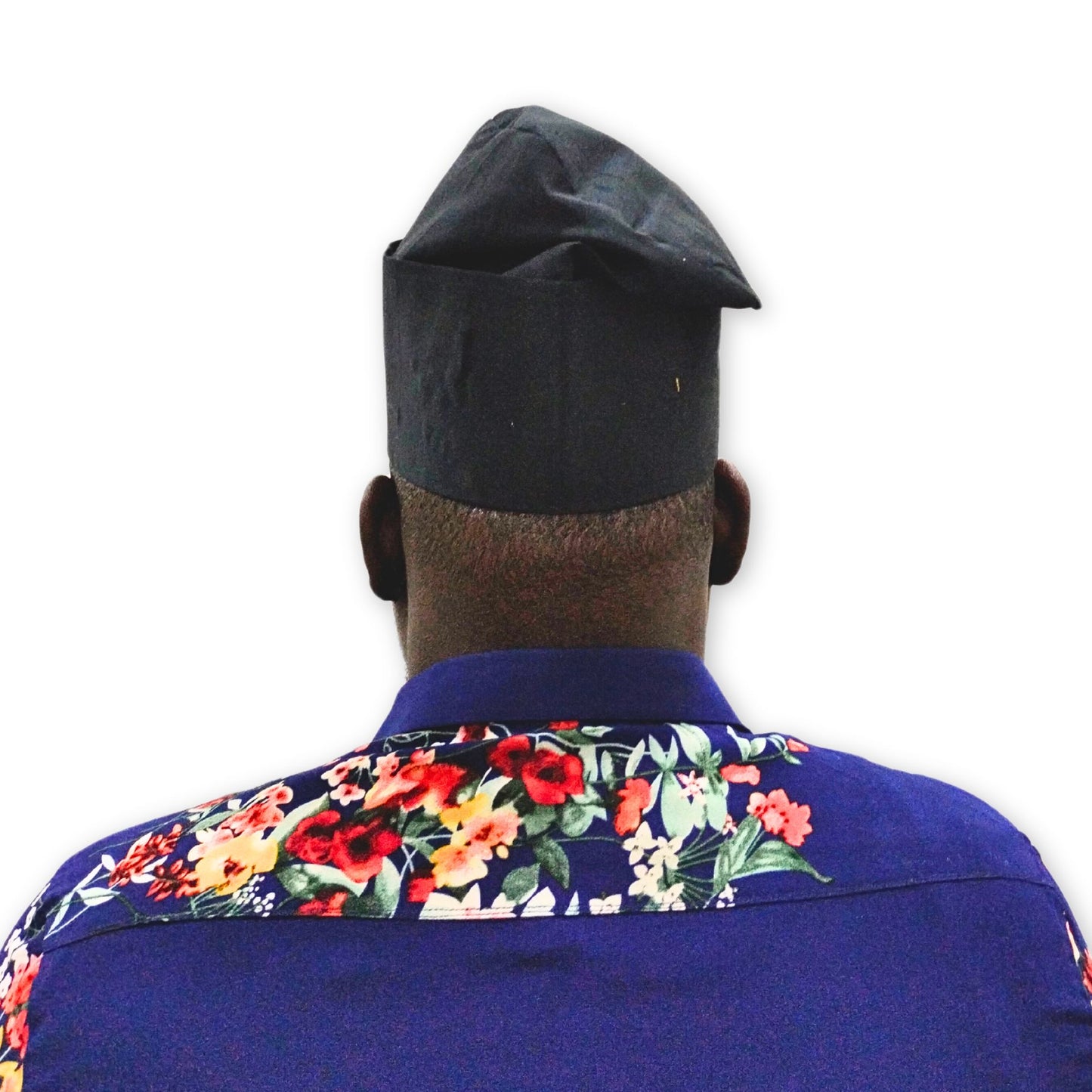 Traditional Yoruba Men Caps, African Cotton Kufi Hat for Yoruba Ceremonies