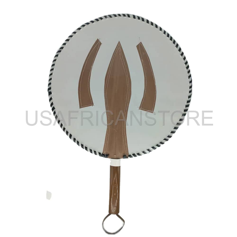 Traditional Chieftaincy Isiagu Men's Groom Hand Fan, African Clothing Accessory, Title Men, Royal Hand Fan